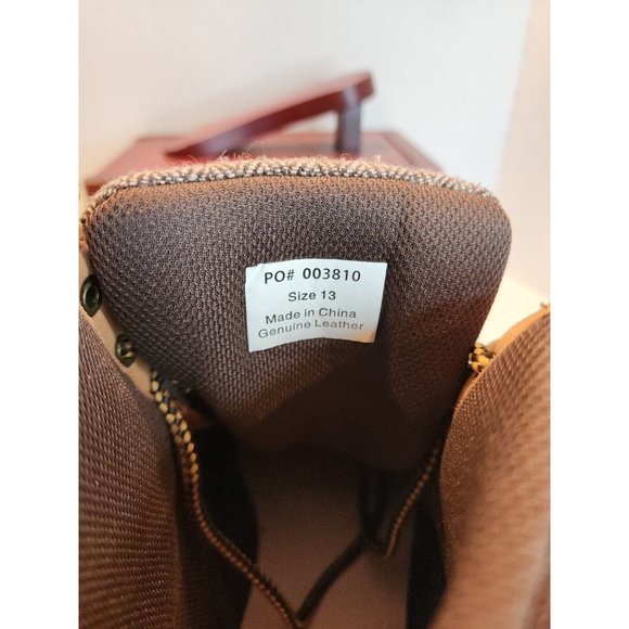 MEN'S TERRITORY SZ 13 HICKING HIP-HOP ANKLE BOOT GENUINE LEATHER # 003810 CHUKKA - Picture 5 of 9